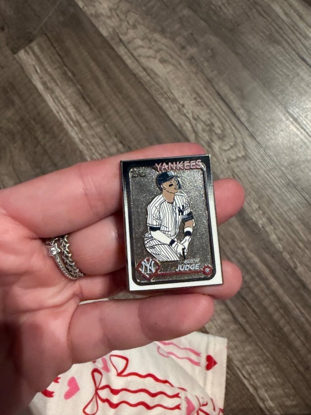 Aaron Judge Yankees Wincraft 2024 Topps Series 1 Collectible Pin